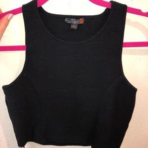 Black G by Guess crop top